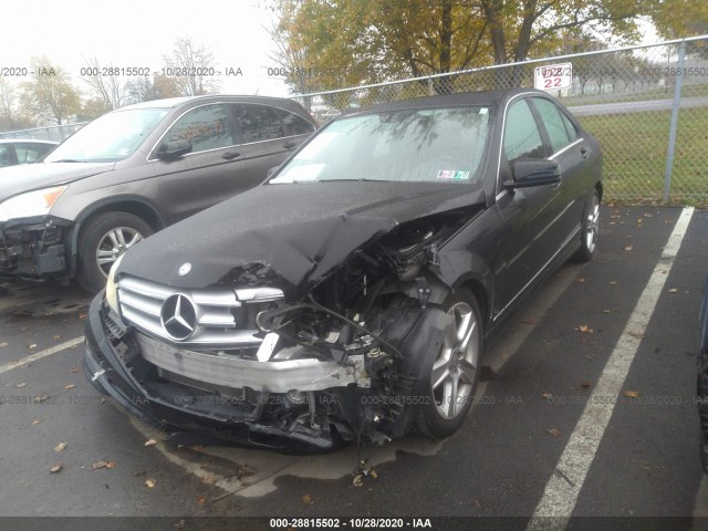 Photo 1 VIN: WDDGF8BBXAR128713 - MERCEDES-BENZ C-CLASS 