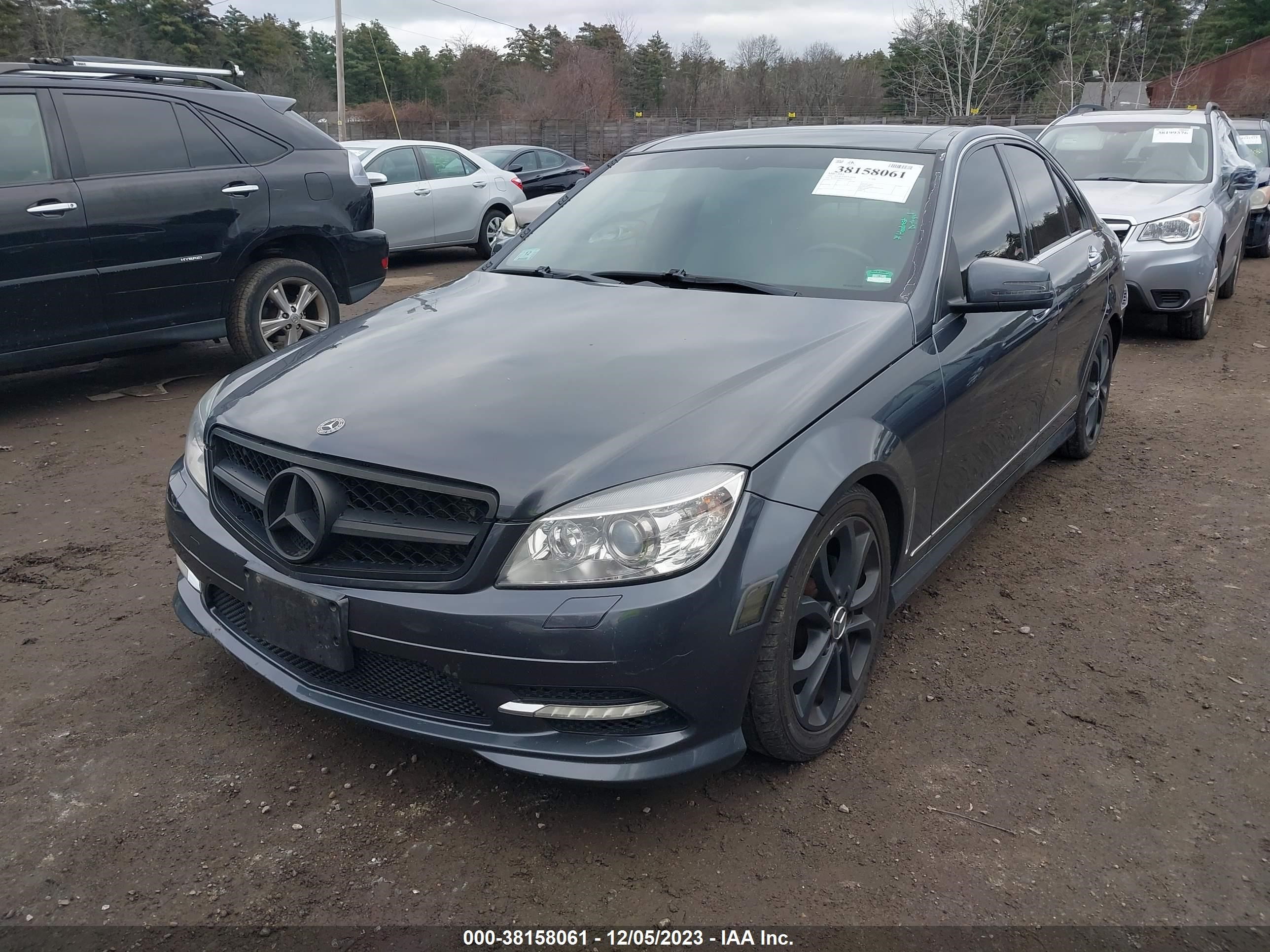 Photo 1 VIN: WDDGF8BBXBA498687 - MERCEDES-BENZ C-KLASSE 