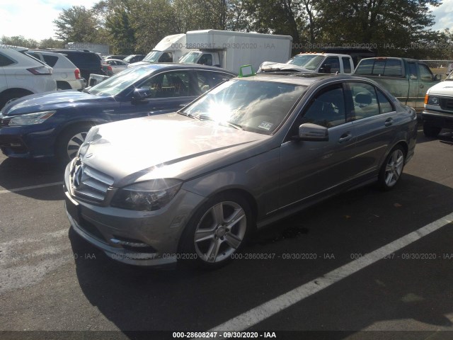 Photo 1 VIN: WDDGF8BBXBR168467 - MERCEDES-BENZ C-CLASS 