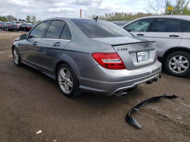 Photo 2 VIN: WDDGF8BBXCA647374 - MERCEDES-BENZ C 300 4MAT 