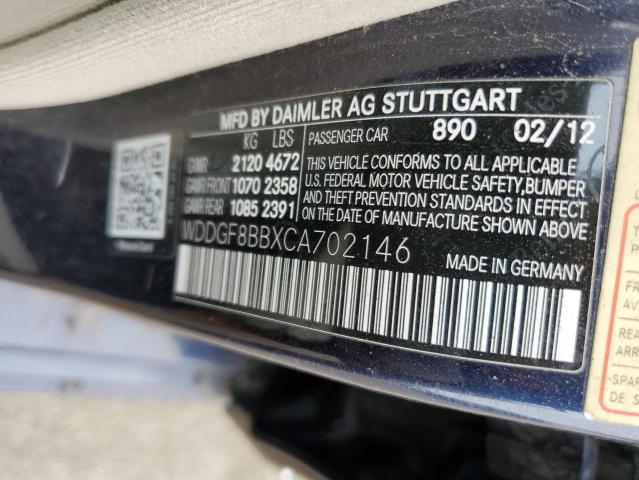 Photo 11 VIN: WDDGF8BBXCA702146 - MERCEDES-BENZ C 300 4MAT 