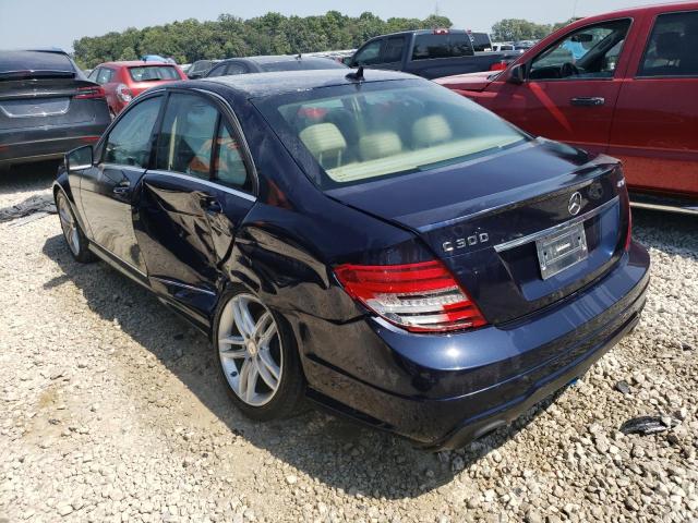 Photo 1 VIN: WDDGF8BBXCA717763 - MERCEDES-BENZ C 300 4MAT 