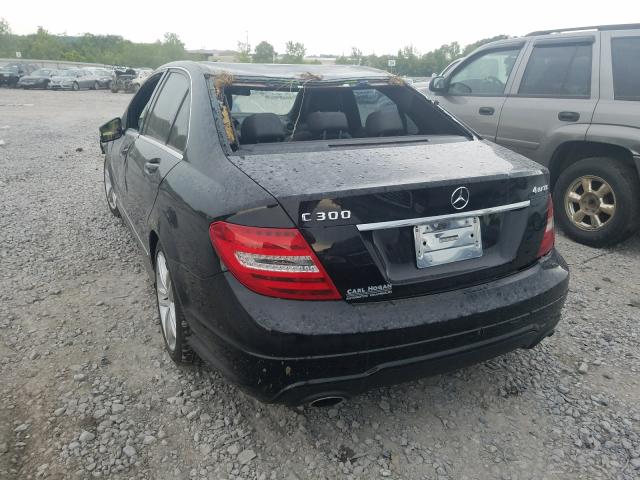 Photo 2 VIN: WDDGF8BBXCF911941 - MERCEDES-BENZ C 300 4MAT 