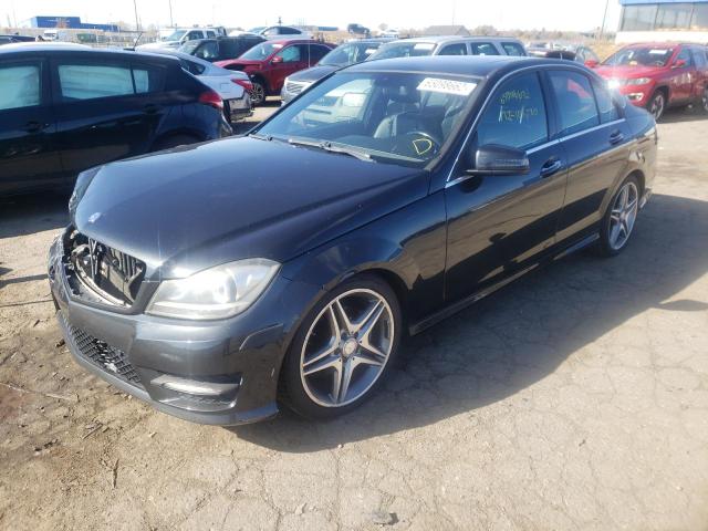 Photo 1 VIN: WDDGF8BBXCR192589 - MERCEDES-BENZ C 300 4MAT 