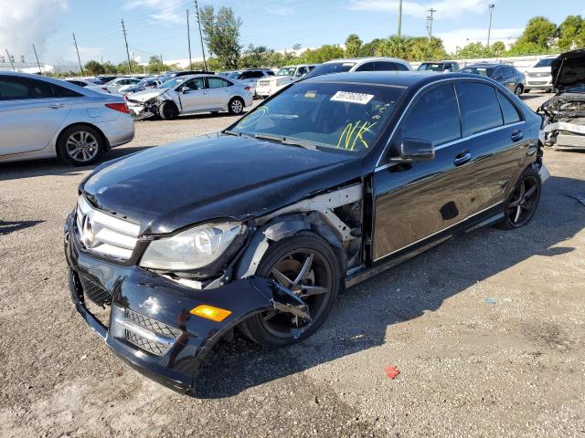 Photo 1 VIN: WDDGF8BBXCR205941 - MERCEDES-BENZ C 300 4MAT 