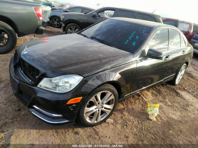 Photo 1 VIN: WDDGF8BBXCR214056 - MERCEDES-BENZ C-CLASS 