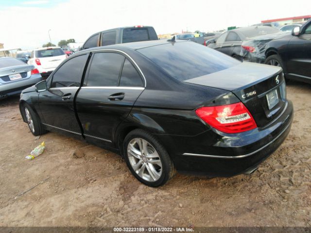 Photo 2 VIN: WDDGF8BBXCR214056 - MERCEDES-BENZ C-CLASS 