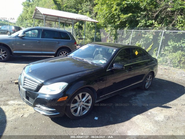 Photo 1 VIN: WDDGF8BBXCR223968 - MERCEDES-BENZ C-CLASS 