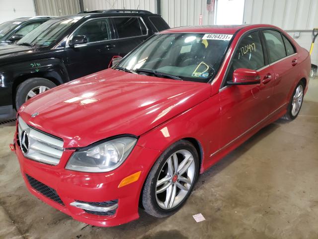 Photo 1 VIN: WDDGF8BBXCR224151 - MERCEDES-BENZ C 300 4MAT 