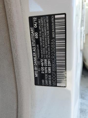 Photo 11 VIN: WDDGF8BBXCR230886 - MERCEDES-BENZ C 300 4MAT 