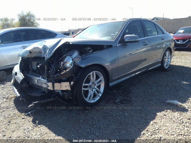 Photo 1 VIN: WDDGF8BBXCR234775 - MERCEDES-BENZ C-CLASS 