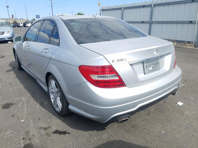 Photo 2 VIN: WDDGF8BBXCR238583 - MERCEDES-BENZ C 300 4MAT 