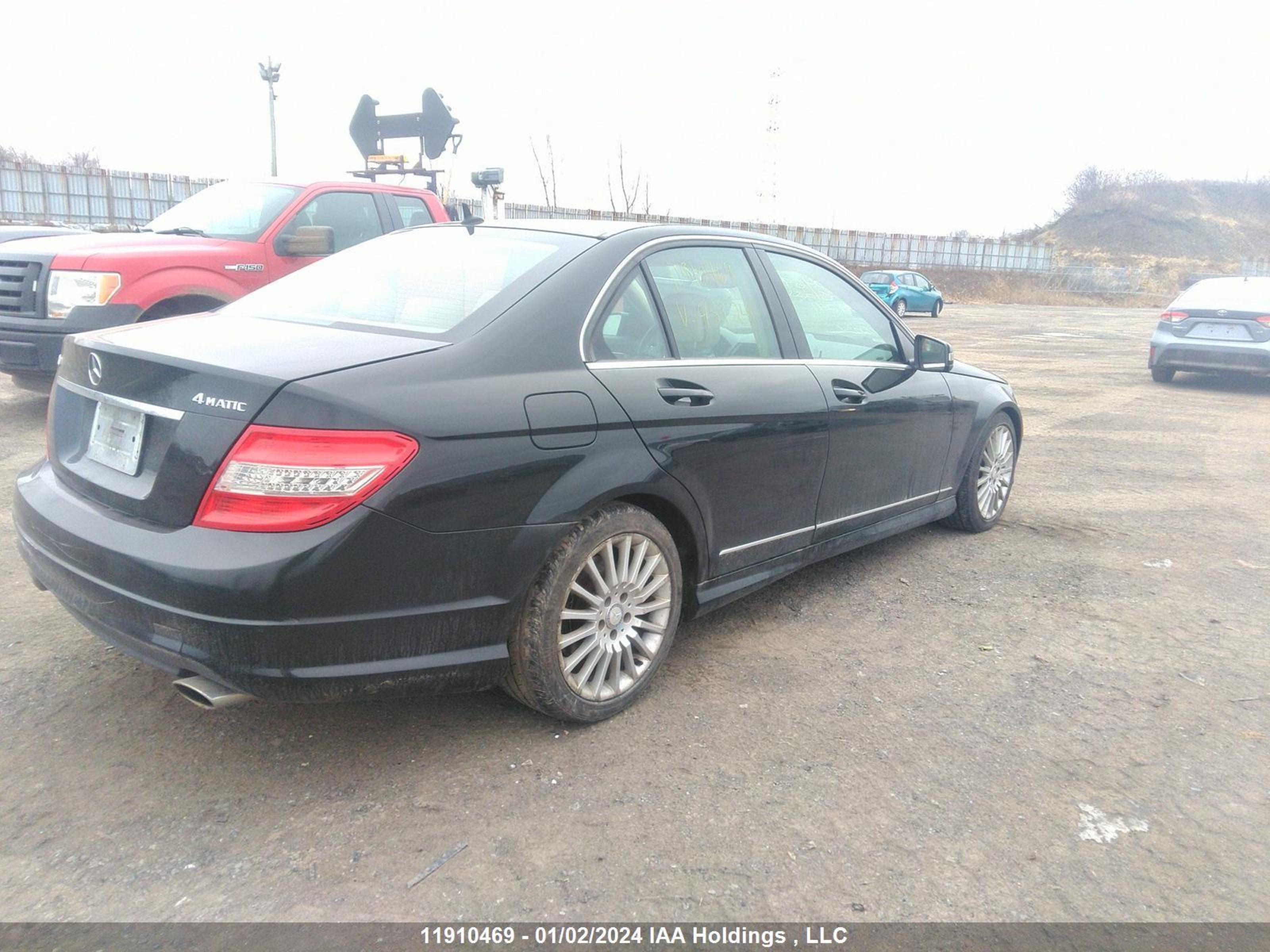 Photo 3 VIN: WDDGF8FB1AF459241 - MERCEDES-BENZ C-KLASSE 