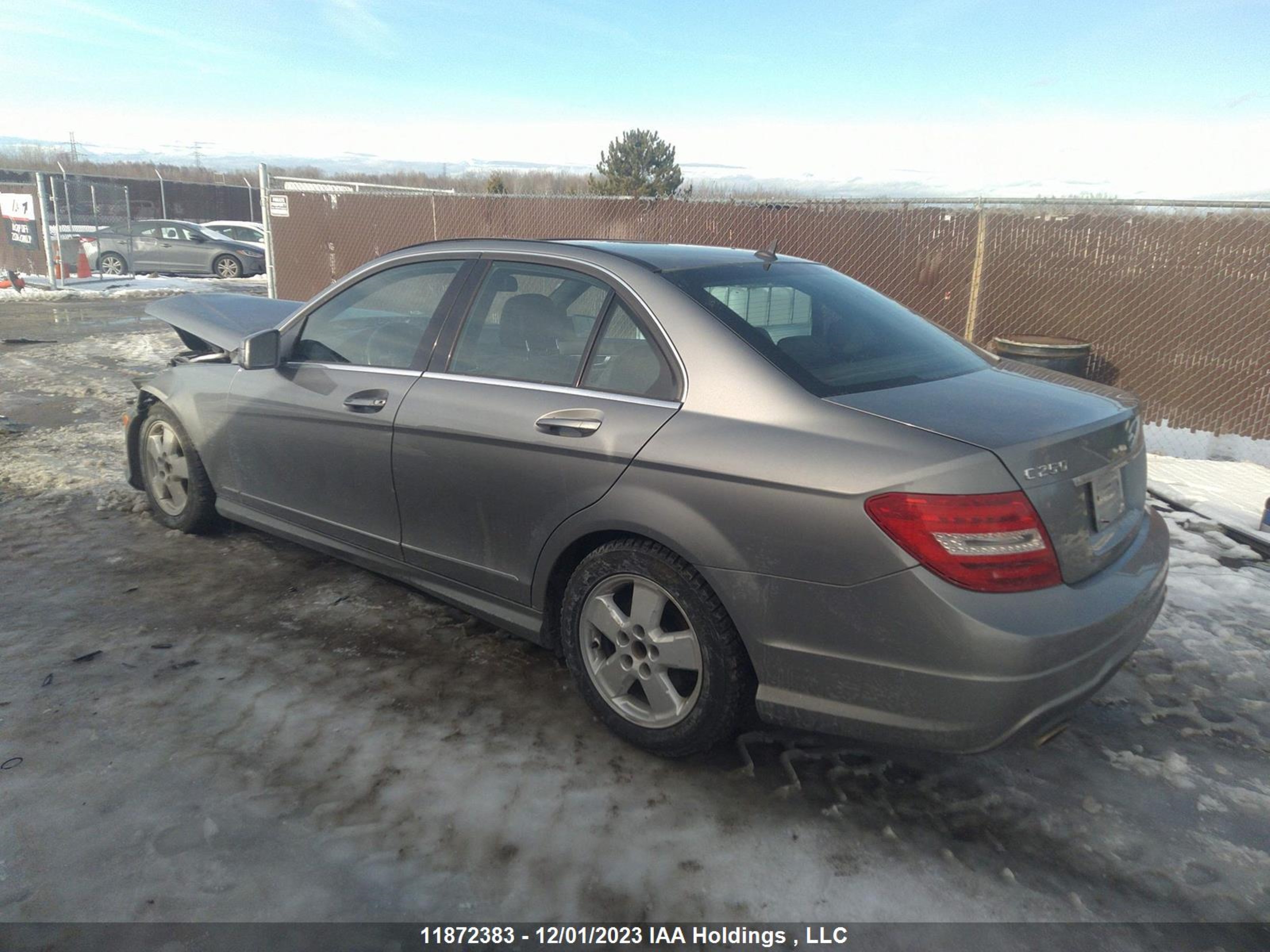 Photo 2 VIN: WDDGF8FB4CA688514 - MERCEDES-BENZ C-KLASSE 