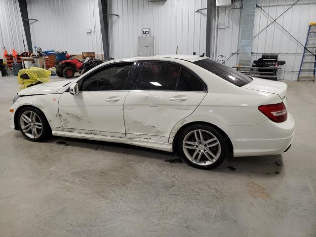 Photo 1 VIN: WDDGF8FB6CA673027 - MERCEDES-BENZ C-CLASS 