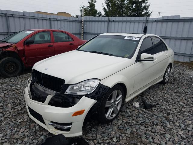 Photo 1 VIN: WDDGF8FBXCA662659 - MERCEDES-BENZ C 250 4MAT 