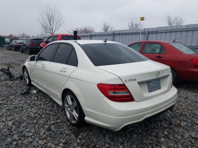 Photo 2 VIN: WDDGF8FBXCA662659 - MERCEDES-BENZ C 250 4MAT 