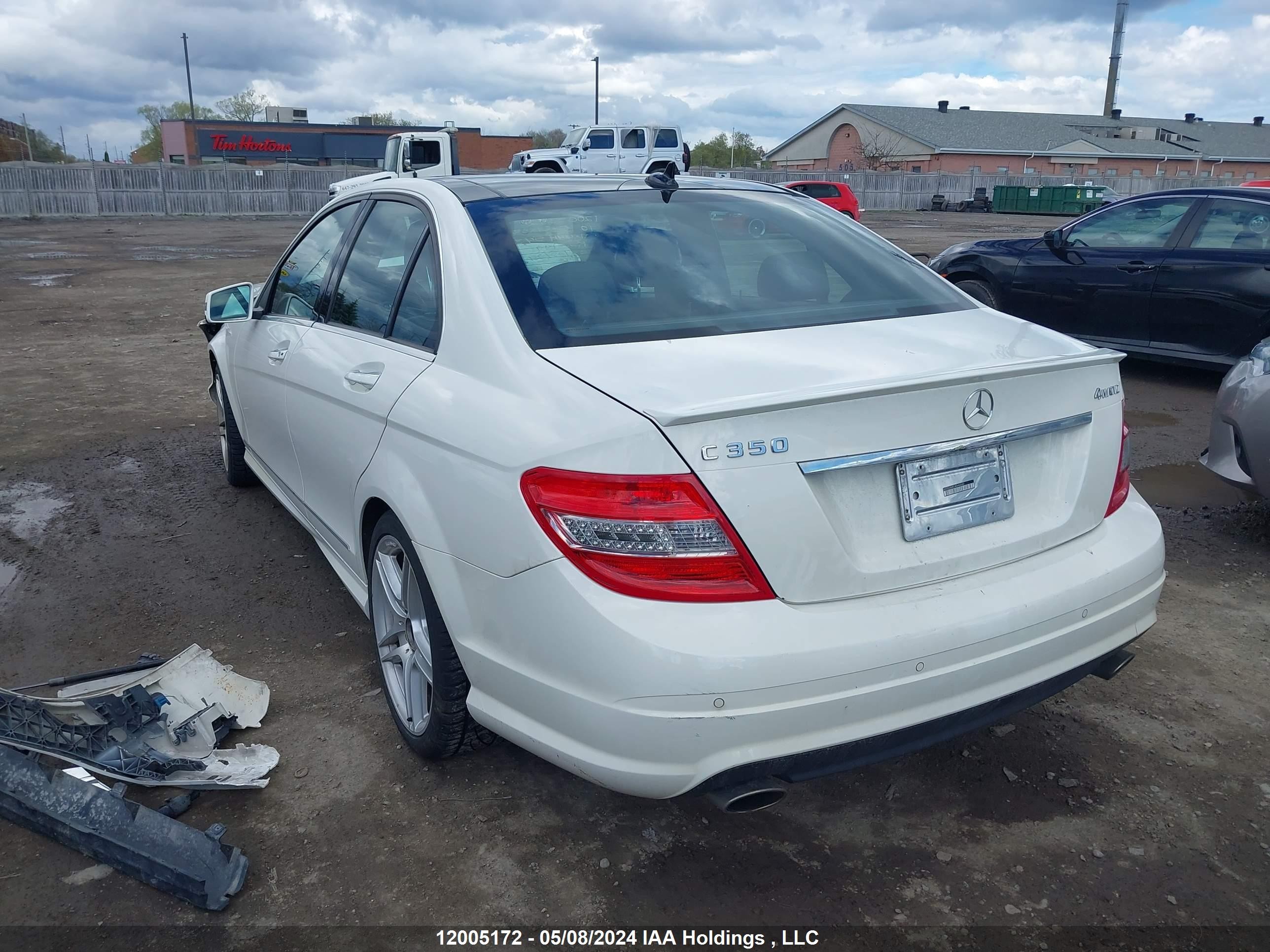 Photo 2 VIN: WDDGF8HB1AF444543 - MERCEDES-BENZ C-KLASSE 