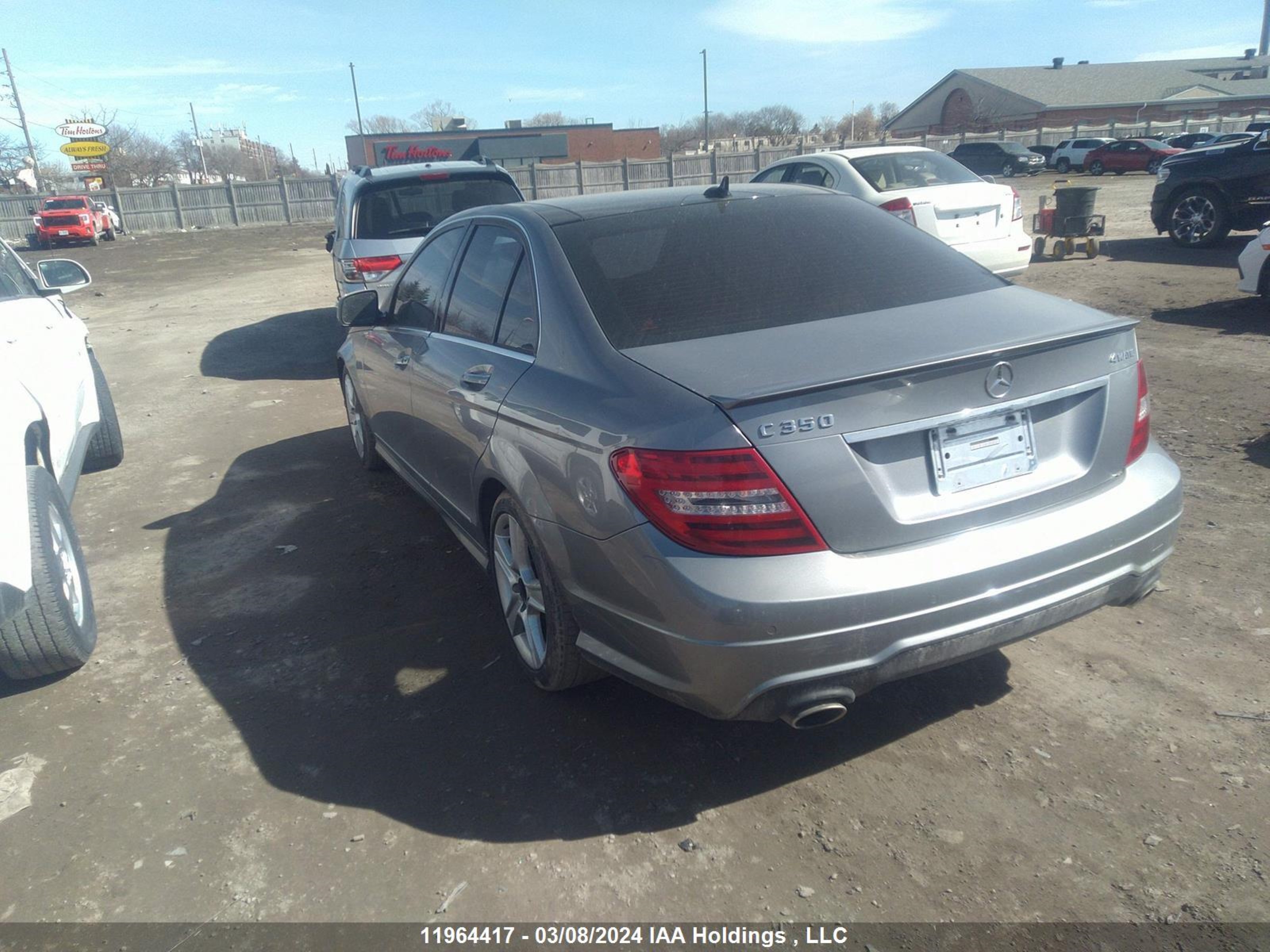 Photo 2 VIN: WDDGF8JB3CA631650 - MERCEDES-BENZ NULL 