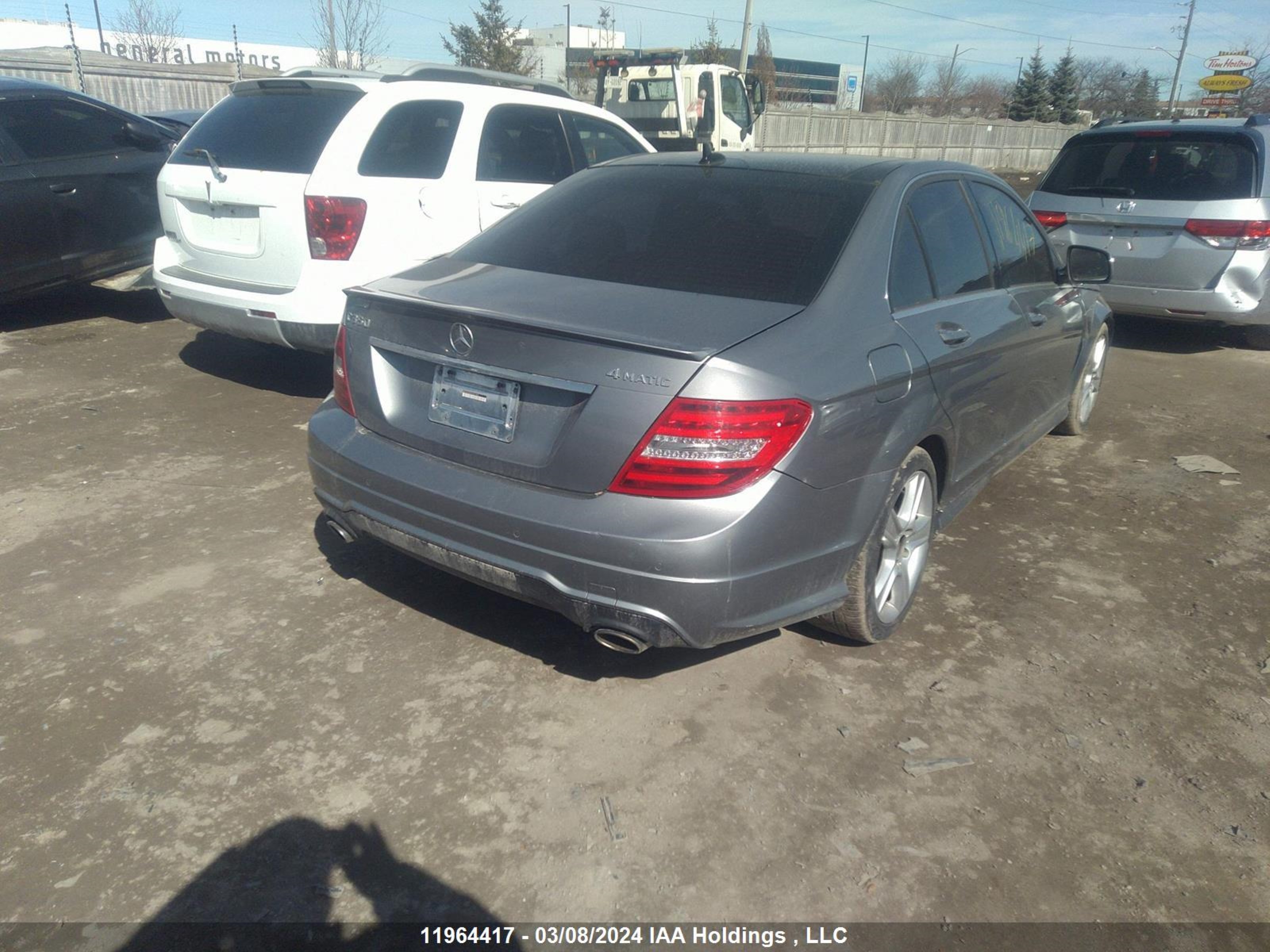 Photo 3 VIN: WDDGF8JB3CA631650 - MERCEDES-BENZ NULL 