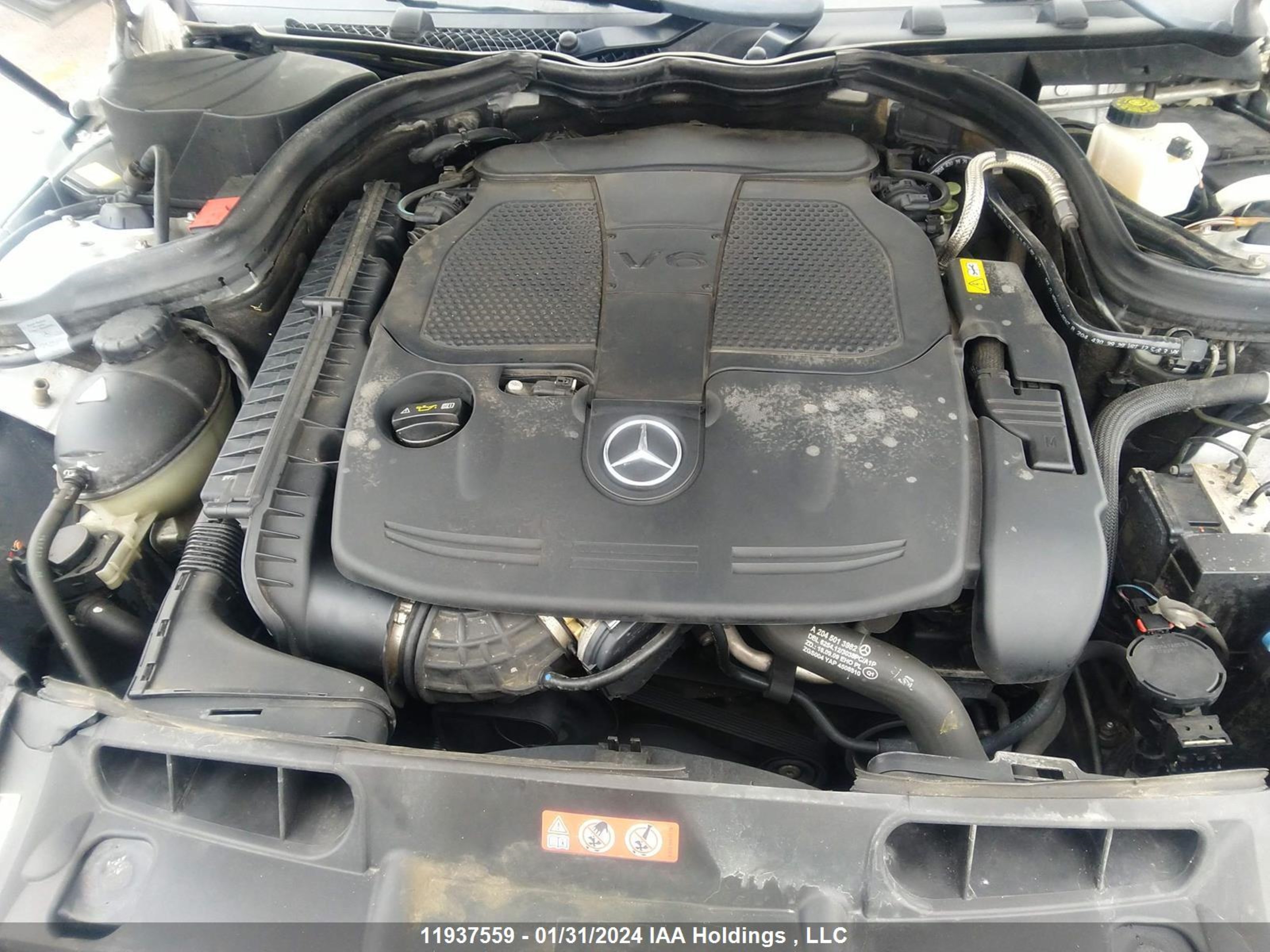 Photo 9 VIN: WDDGF8JB6DA765456 - MERCEDES-BENZ C 350 4MAT 