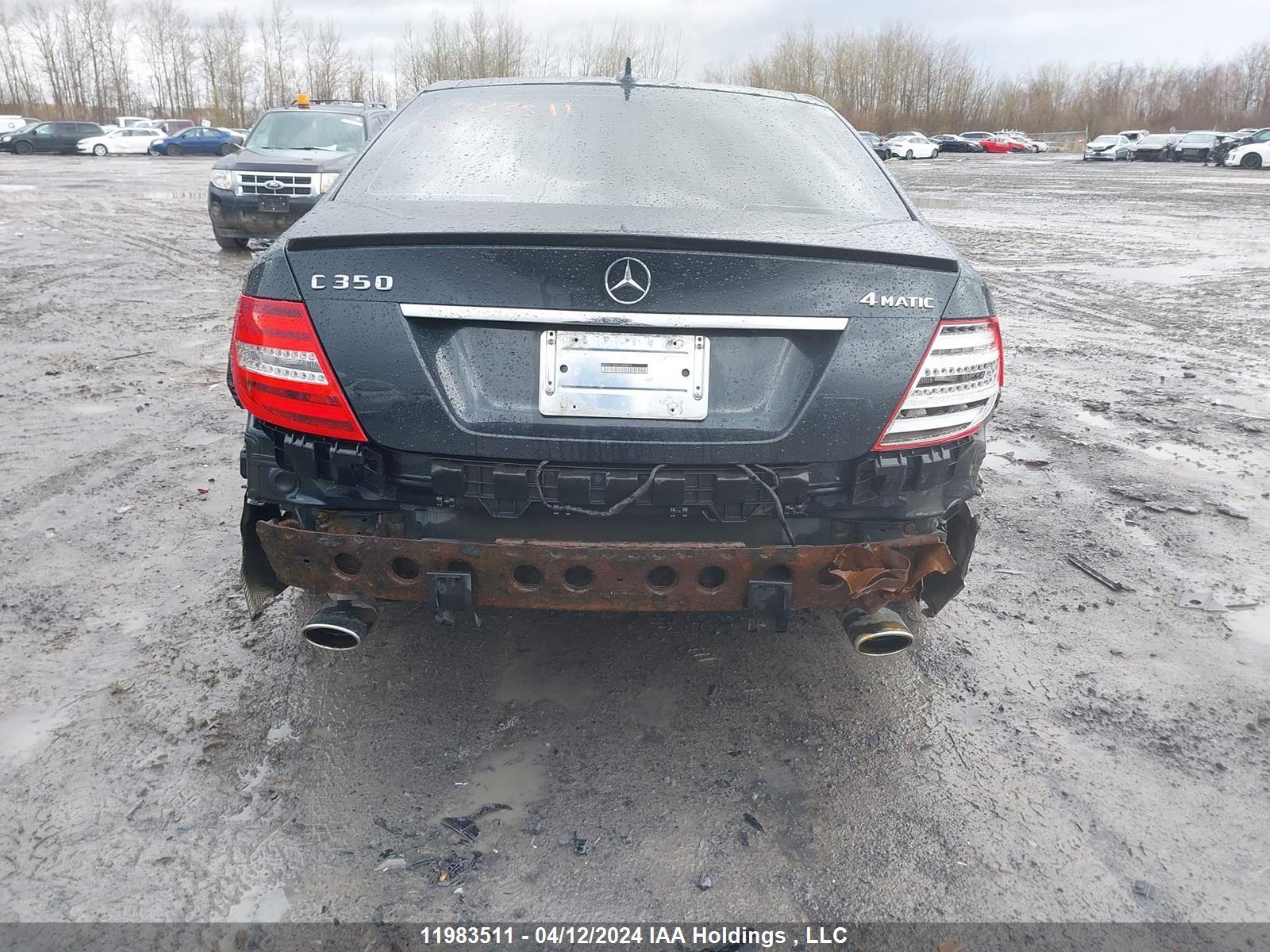 Photo 5 VIN: WDDGF8JB8DA808016 - MERCEDES-BENZ C-KLASSE 