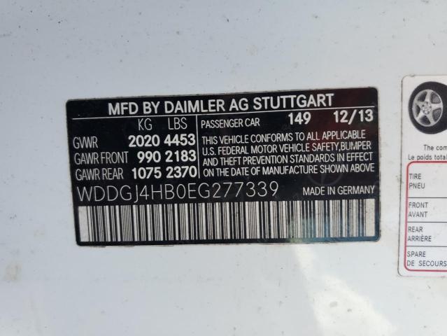 Photo 12 VIN: WDDGJ4HB0EG277339 - MERCEDES-BENZ C 250 