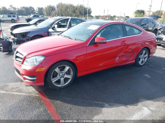 Photo 1 VIN: WDDGJ4HB2FG416193 - MERCEDES-BENZ C-CLASS 