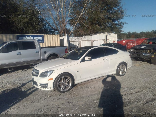 Photo 1 VIN: WDDGJ4HB4CF749058 - MERCEDES-BENZ C-CLASS 