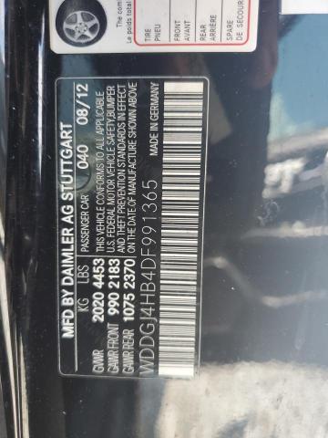 Photo 11 VIN: WDDGJ4HB4DF991365 - MERCEDES-BENZ C 250 