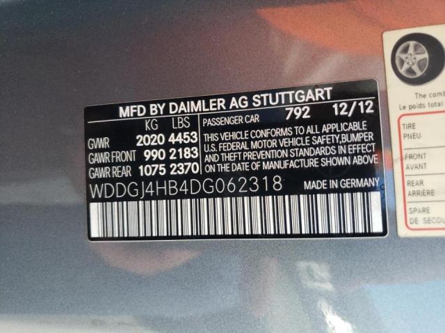 Photo 9 VIN: WDDGJ4HB4DG062318 - MERCEDES-BENZ C 250 