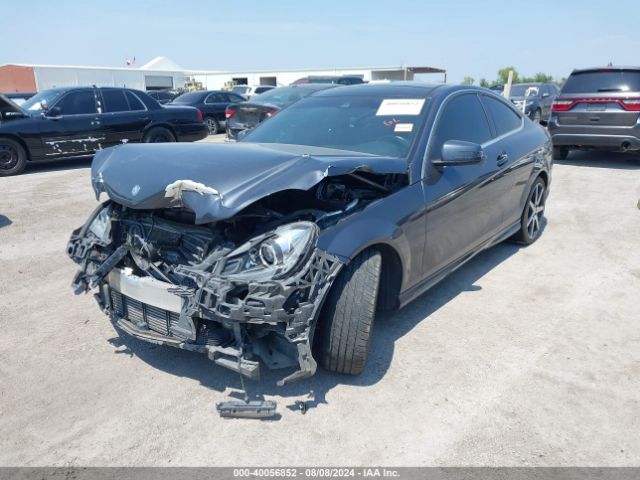 Photo 1 VIN: WDDGJ4HB4FG369751 - MERCEDES-BENZ C-CLASS 