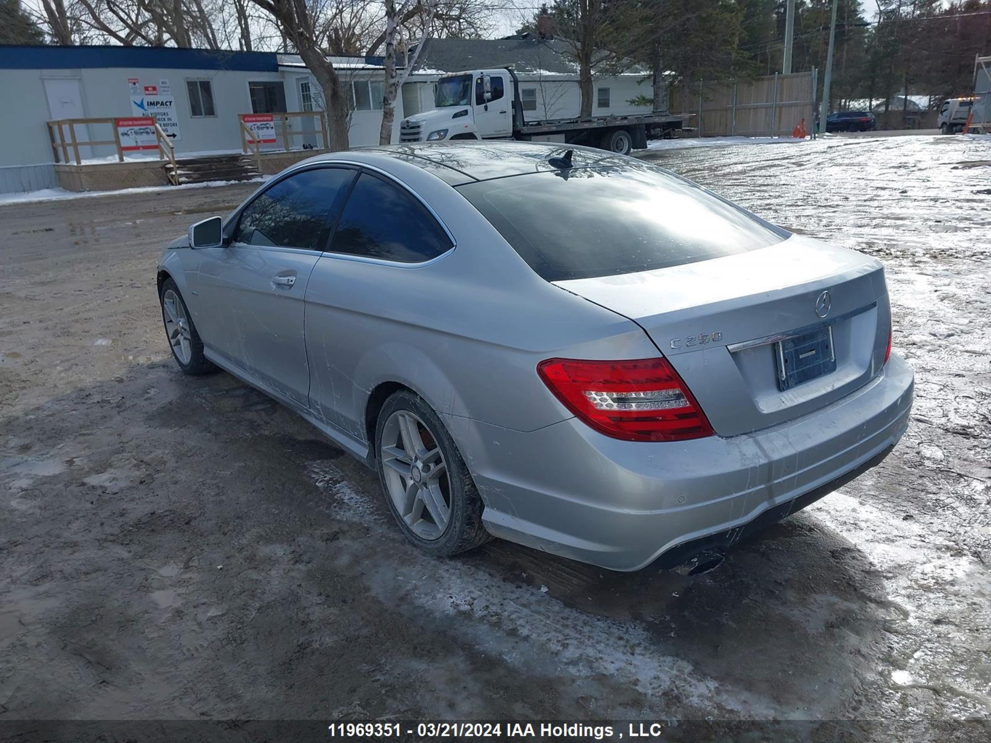 Photo 2 VIN: WDDGJ4HB6CF929612 - MERCEDES-BENZ C-KLASSE 