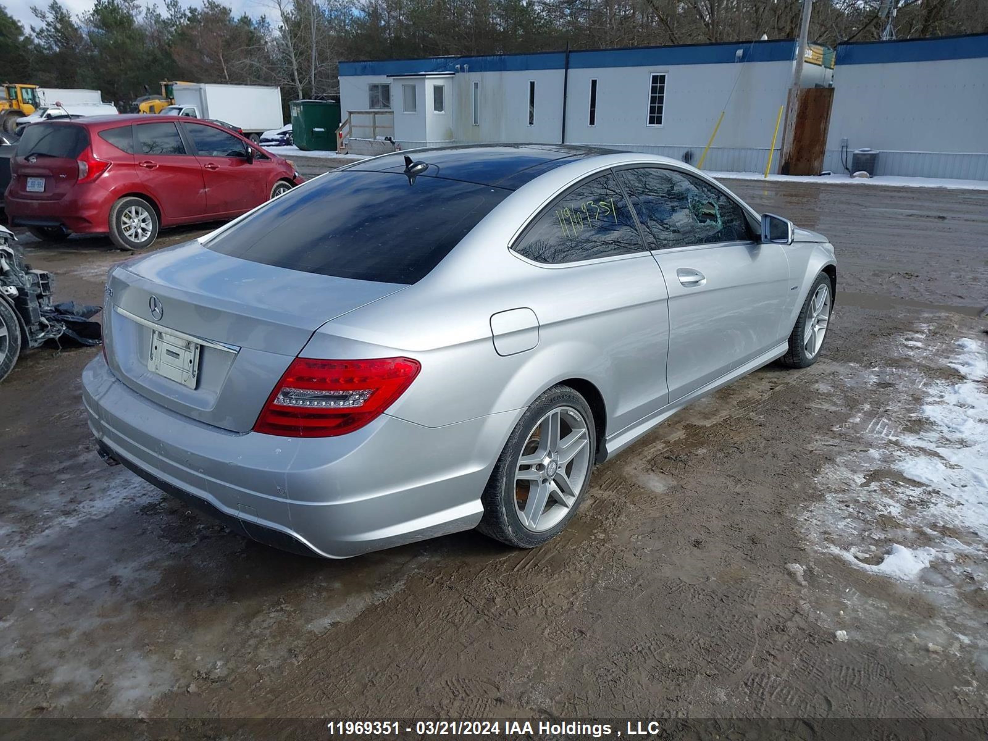 Photo 3 VIN: WDDGJ4HB6CF929612 - MERCEDES-BENZ C-KLASSE 