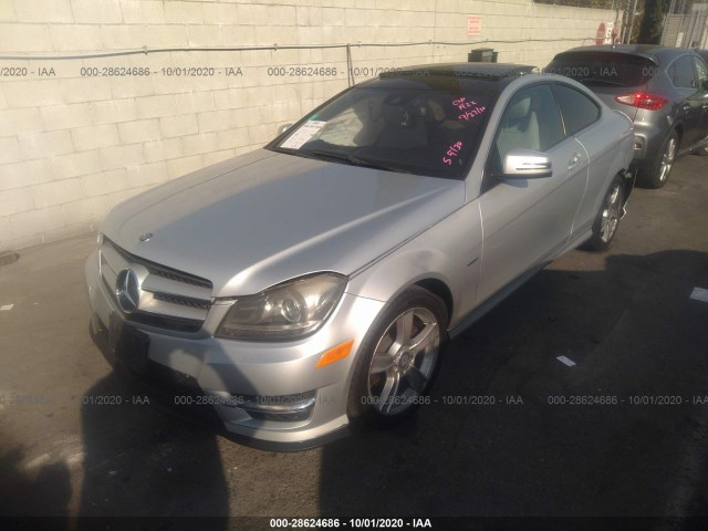 Photo 1 VIN: WDDGJ4HB9CF743336 - MERCEDES-BENZ C-CLASS 