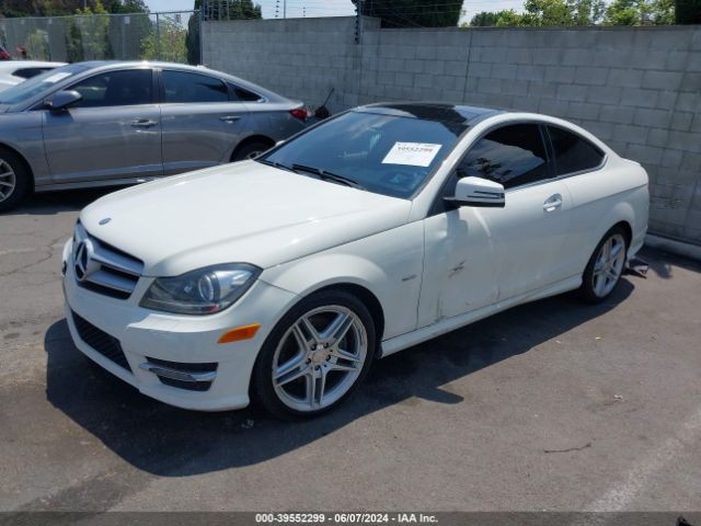 Photo 1 VIN: WDDGJ5HB3CF787726 - MERCEDES-BENZ C-CLASS 