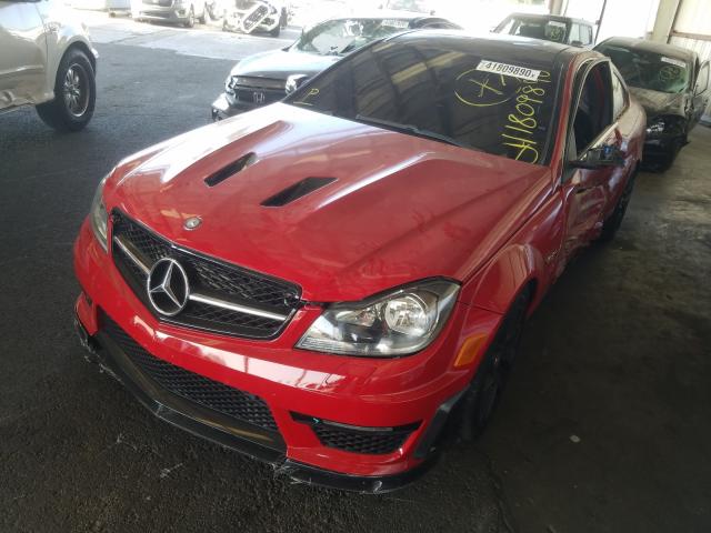 Photo 1 VIN: WDDGJ7HB7EG204387 - MERCEDES-BENZ C 63 AMG 