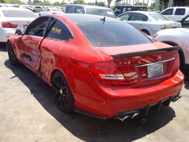 Photo 2 VIN: WDDGJ7HB7EG204387 - MERCEDES-BENZ C 63 AMG 