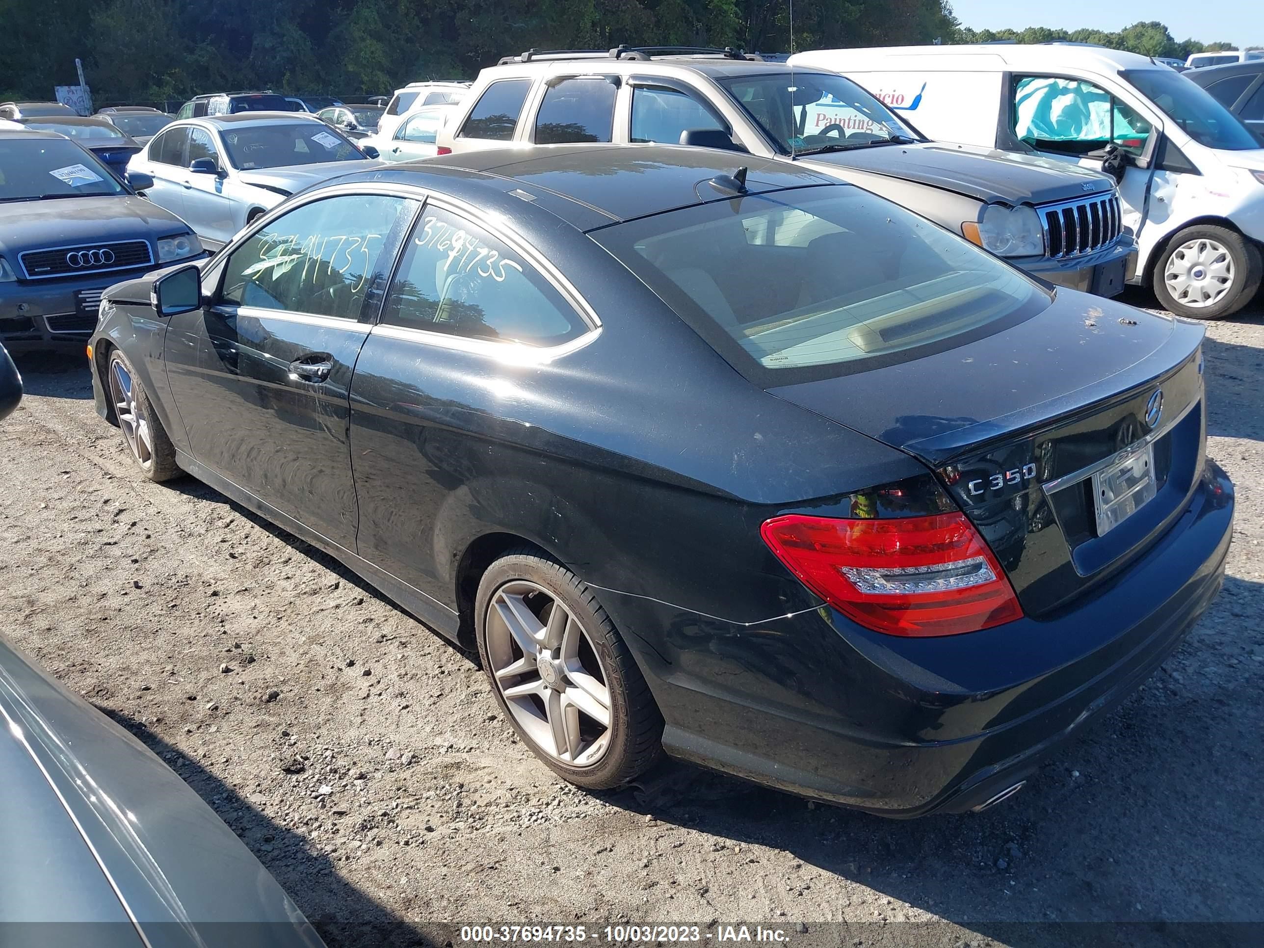 Photo 2 VIN: WDDGJ8JB5DG080103 - MERCEDES-BENZ C-KLASSE 