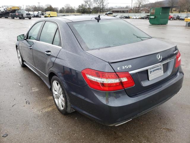 Photo 2 VIN: WDDHF2EB2CA543801 - MERCEDES-BENZ E 350 BLUE 