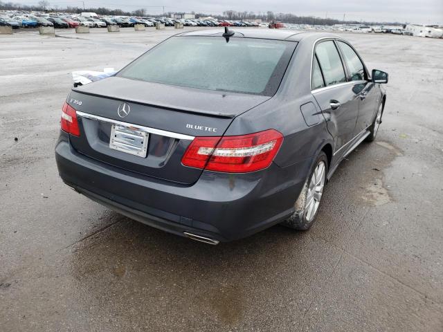 Photo 3 VIN: WDDHF2EB2CA543801 - MERCEDES-BENZ E 350 BLUE 