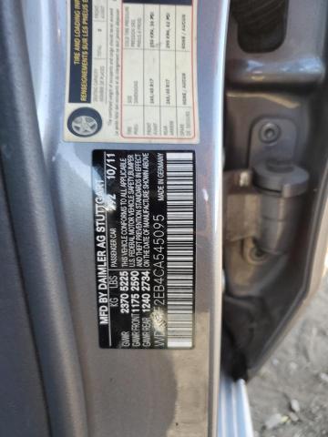 Photo 11 VIN: WDDHF2EB4CA545095 - MERCEDES-BENZ E 350 BLUE 