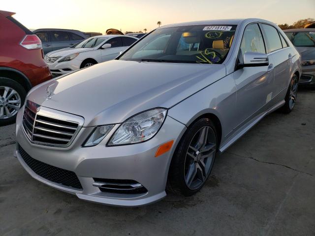 Photo 1 VIN: WDDHF2EB4DA725548 - MERCEDES-BENZ E 350 BLUE 