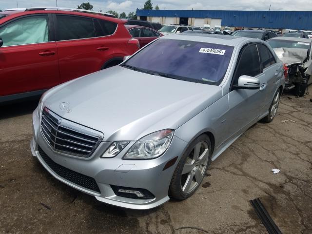 Photo 1 VIN: WDDHF2EB6BA345947 - MERCEDES-BENZ E 350 BLUE 