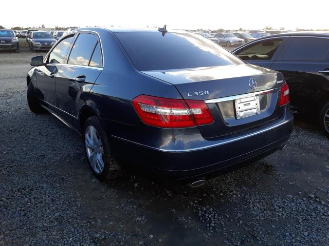 Photo 2 VIN: WDDHF2EB8CA623667 - MERCEDES-BENZ E 350 BLUE 