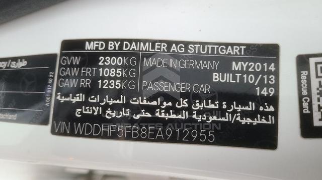 Photo 2 VIN: WDDHF5FB8EA912955 - MERCEDES E 300 