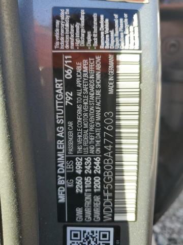 Photo 12 VIN: WDDHF5GB0BA477603 - MERCEDES-BENZ E 350 