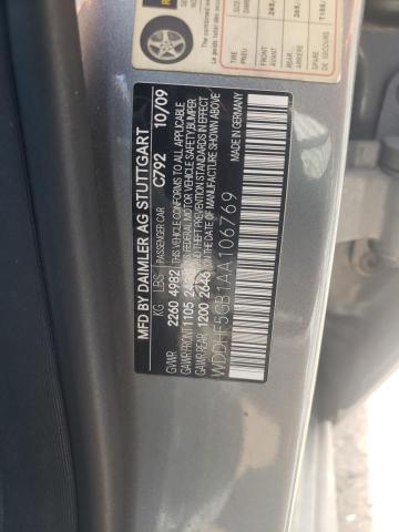 Photo 9 VIN: WDDHF5GB1AA106769 - MERCEDES-BENZ E 350 