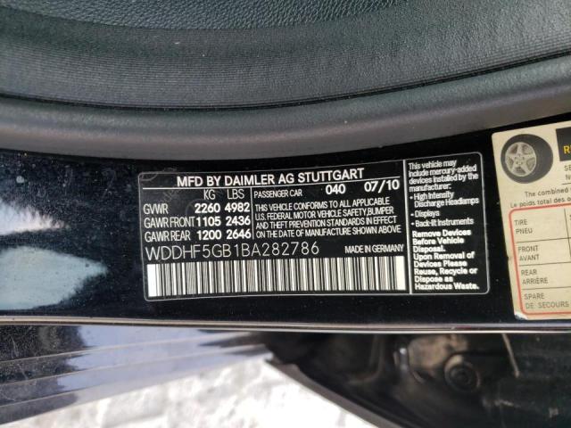 Photo 9 VIN: WDDHF5GB1BA282786 - MERCEDES-BENZ E 350 