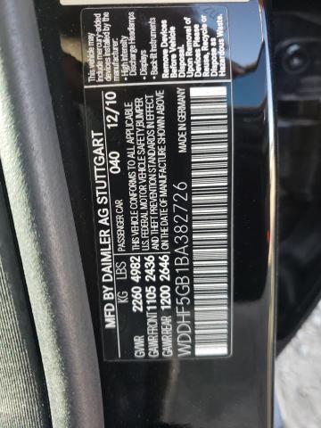 Photo 9 VIN: WDDHF5GB1BA382726 - MERCEDES-BENZ E 350 